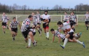 Cadets Teulière B : Bravo.