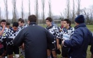 Prochain match de barrage des Cadets à CAPVERN