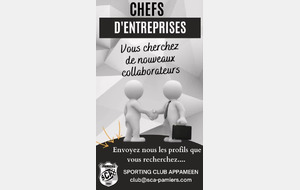 LE SCA PEUT VOUS PROPOSER DES PROFESSIONNELS