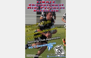 FINALE DU CHAMPIONNAT MIDI PYRENEES