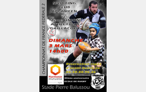 FEDERALE B : PAMIERS 2 Vs GAILLAC