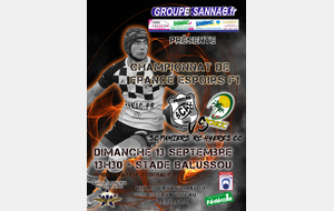 ESPOIRS 1 : PAMIERS Vs HYERES CARQUEIRANNE LA CRAU