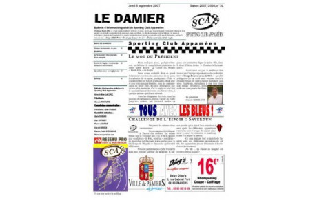 LE DAMIER n° 32 EN LIGNE